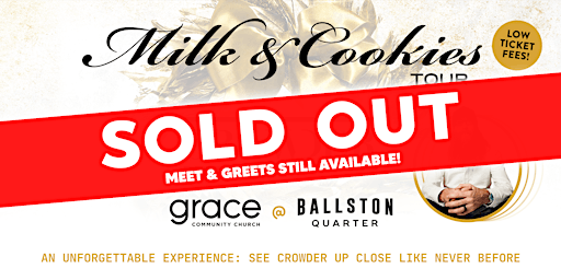 [SOLD OUT] CROWDER - Milk & Cookies Tour primary image