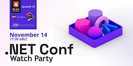 .NET Conf 2023 Watch Party, BLbit Banja Luka primary image