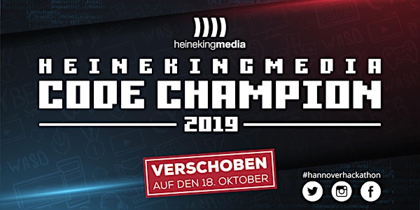 Hackathon "heinekingmedia Code Champion 2019" in Hannover