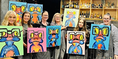 Immagine principale di Paint and Sip -  Crazy Frog (BYO Drinks and Nibbles) 