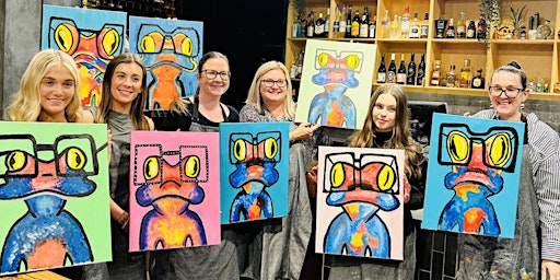 Imagem principal de Paint and Sip -  Crazy Frog (BYO Drinks and Nibbles)