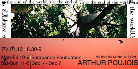 A Solo Exhibition by Arthur Poujois - us at the end of the world primary image