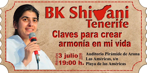 Conferencia de BK Shivani en Tenerife: Claves para crear armonía en mi vida