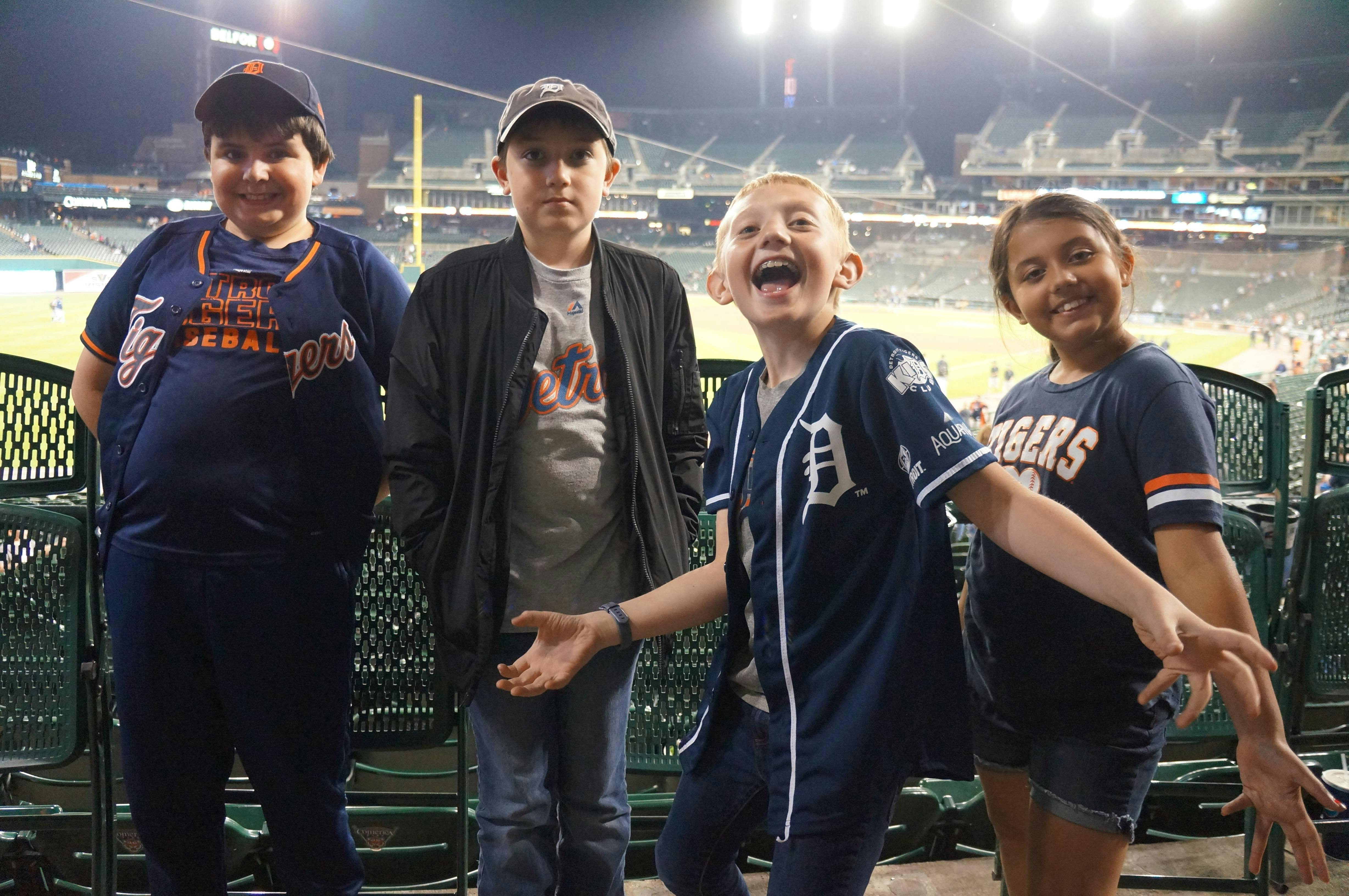 Scout Day at the Detroit Tigers with Pack 729