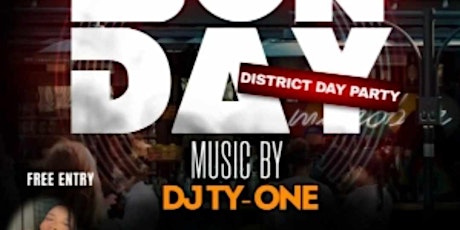 DISTRICT DAY PARTY AT METROBAR WITH DJ TY ONE primary image