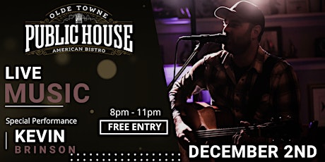 Kevin Brinson Live - Olde Towne Public House - Portsmouth primary image