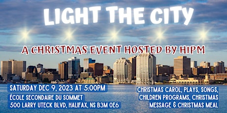 Primaire afbeelding van LIGHT THE CITY (A Christmas Event Presented by HIPM)