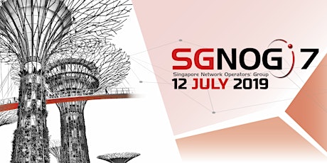 Primaire afbeelding van SGNOG 7 - Conference