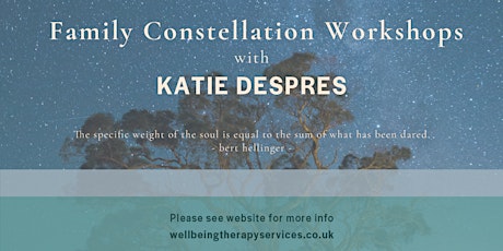 Family  /  Systemic Constellation Workshop with Katie  Despres