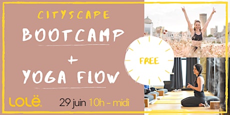 Cityscape Bootcamp + Yoga Flow // *free/gratuit* primary image