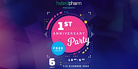 Hybrid Pharm 1 Year Anniversary Party! primary image