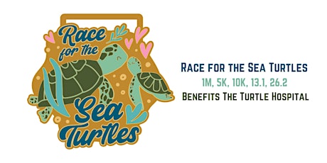 Race for the Sea Turtles 1M 5K 10K 13.1 26.2-Save $2