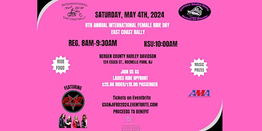 Primaire afbeelding van 2024  8th Annual International Female Ride Day