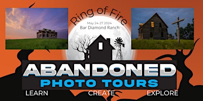 Imagem principal do evento Abandoned Photo Tours:  Bar Diamond Ranch - Ring of Fire
