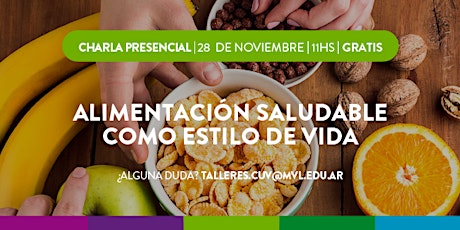 Imagen principal de Alimentación saludable como estilo de vida