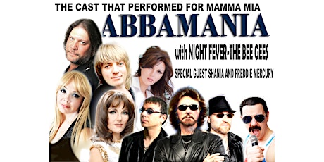Imagen principal de Abbamania and Bee Gees Night Fever + special guest