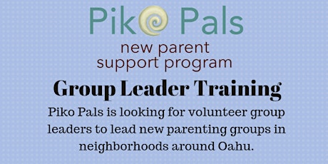 Piko Pals Group Leader Training primary image