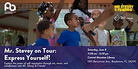 Mr. Stevey on Tour: Express Yourself (Free Event)