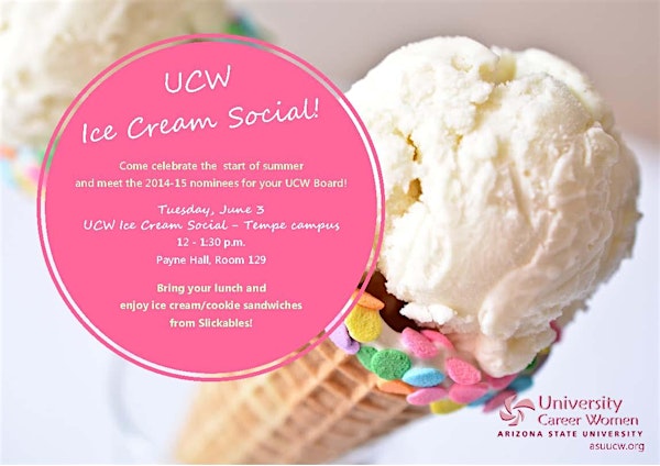 UCW Ice Cream Social - Tempe