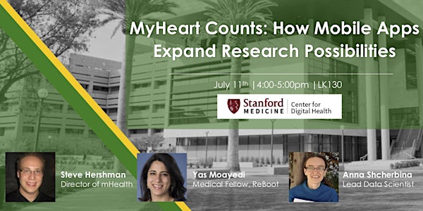 CDH Workshop: MyHeart Counts- How Mobile Apps Expand Research Possibilities