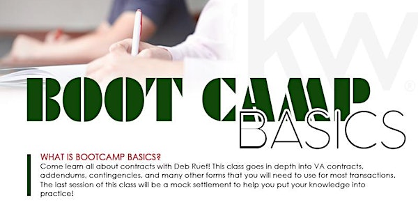 Boot Camp Basics