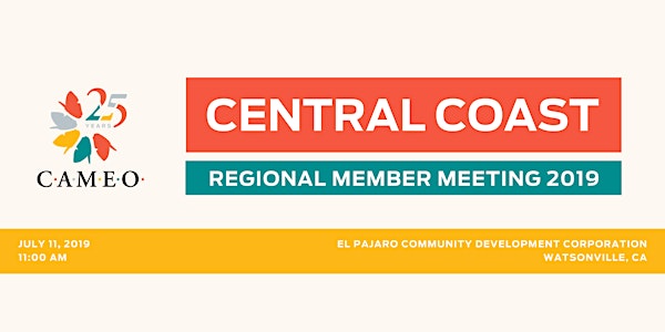 Central Coast Regional Member Meeting 2019 