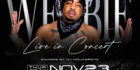 “WEBBIE” LIVE IN CONCERT THANKSGIVING NIGHT! primary image
