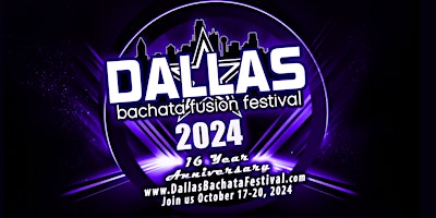 Hauptbild für 2024 Dallas Bachata Festival