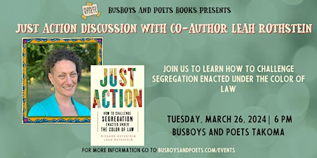 JUST ACTION | A Busboys and Poets Books Presentation primary image