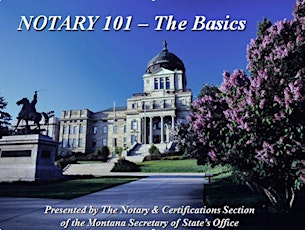 Notary 101 - The Basics primary image
