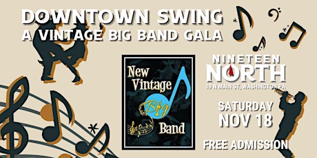 Imagen principal de Downtown Swing: A Big Band Gala @ 19 North!