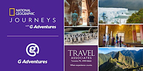 Exclusive G Adventures Event by Pearson's Travel Associates primary image