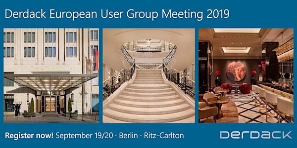 Derdack European User Group Meeting 2019