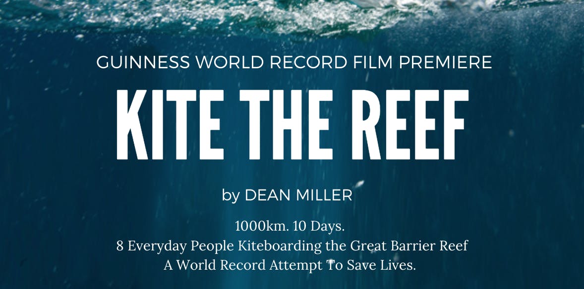 KITE THE REEF - MOVIE PREMIERE, CAIRNS (GUINNESS WORLD RECORD)