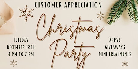 Customer Appreciation Christmas party primary image