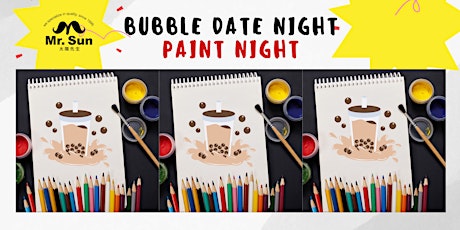 Date Night - Paint Night & Bubble Tea Flight primary image