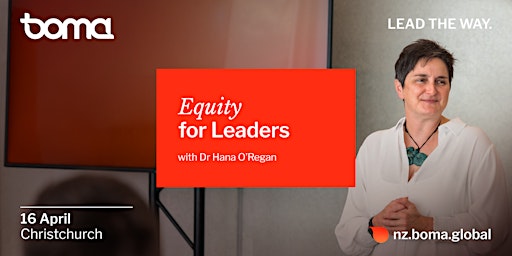 Hauptbild für Equity for Leaders | One-day Workshop | 16 April 2024