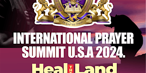 INTERNATIONAL PRAYER SUMMIT U.S.A 2024.  primärbild