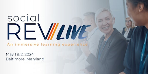 Imagem principal do evento Social REV LIVE: An Immersive Learning Experience