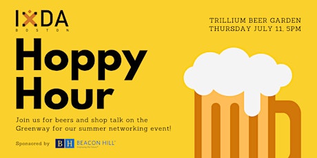 IxDA Boston | UX Hoppy Hour @ Trillium Beer Garden primary image