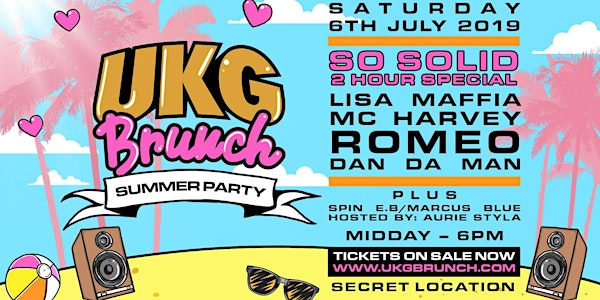 UKG Brunch - So Solid - Romeo, Lisa Mafia, MC Harvey & more