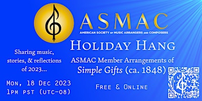 ASMAC Holiday Hang: Simple Gifts