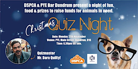 2023 DSPCA Christmas Quiz Night primary image