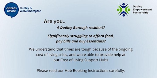 Imagem principal do evento Cost of Living Support Hub - Brierley Hill Methodist Church