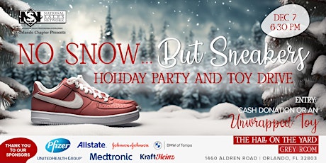 Image principale de No Snow But Sneakers Holiday Party and Toy Drive