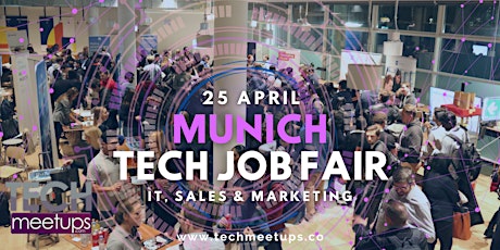 MUNICH TECH JOB FAIR SPRING 2024 primary image