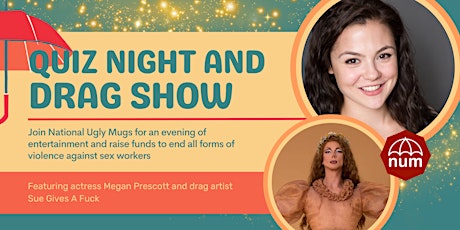 Quiz Night and Drag Fundraiser for National Ugly Mugs primary image