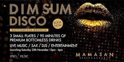 Imagem principal de Dim Sum Disco - Bottomless Brunch