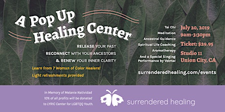 Release, Reconnect, & Renew: A Pop Up Healing Center primary image