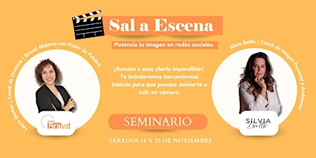 Imagem principal do evento SAL A ESCENA  / SEMINARIO 18 y 25 de noviembre